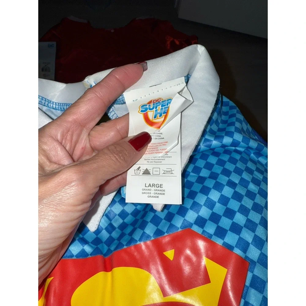 DC Super Hero Girls Supergirl Costume Dress Up Halloween Cosplay - Size 4-6